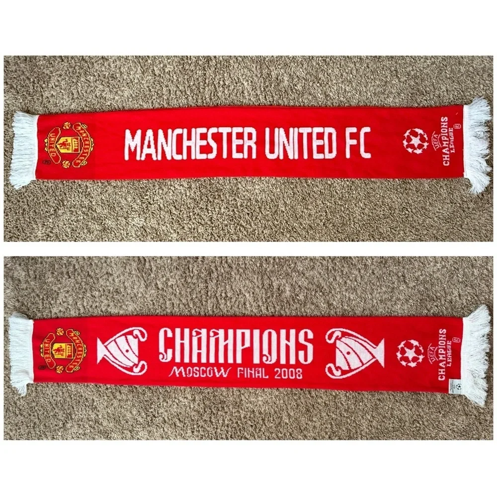 Manchester United FC Champions League Scarf – Moscow Final 2008